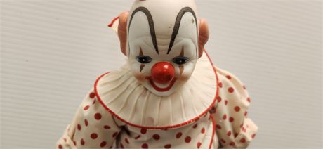 Creepy Clown and Book
