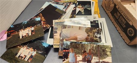 Vintage Photos & Cabbage Patch Kid Birth Certificate & Misc.