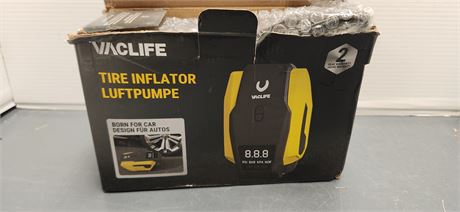 Vaclife Tire Inflator. Untested