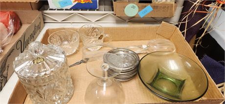 Lot Of Glassware