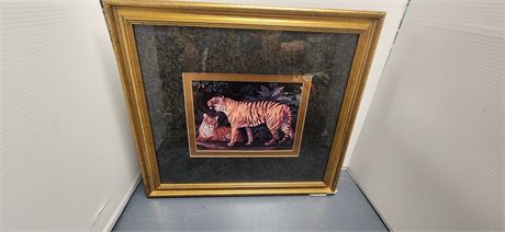 Framed artwork