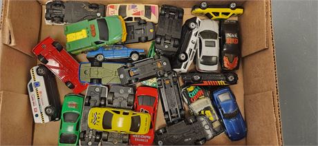 Lot of toy cars