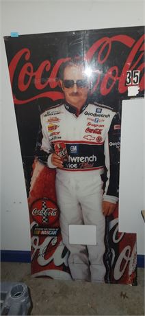 Nascar Coke Machine Front Panel