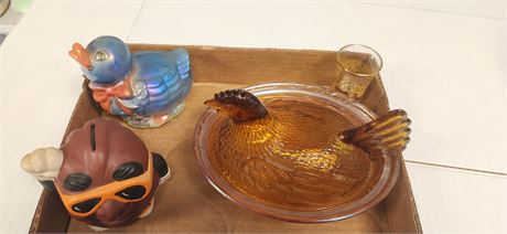Lot Of Glassware