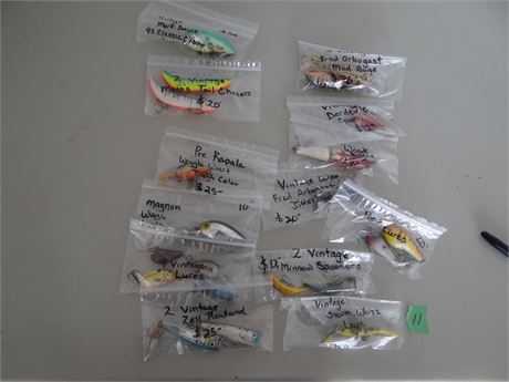 Vintage Fishing Lures
