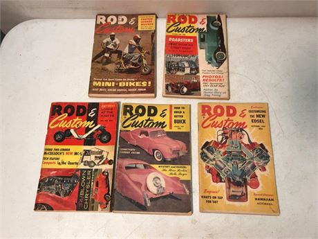 Vintage Rods & Custom Booklets