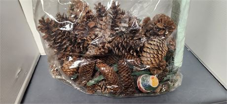 Bag Of Misc. Pine Cones