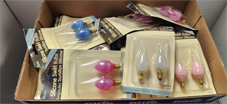 Lot Of Various Swirl Bulbs