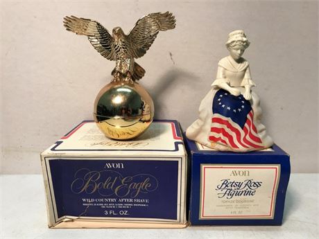Avon Bald Eagle & Betsy Ross