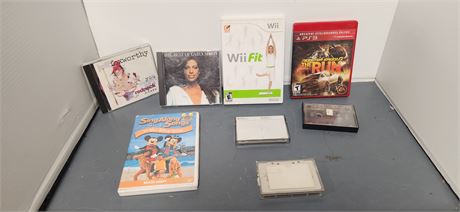 PS3 Game & Wii Fit Game & CD's & DVD's & Cassette Tapes