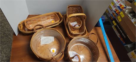 Lot Of Longaberger Baskets