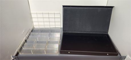 Wood Display Case & Plastic Display Case