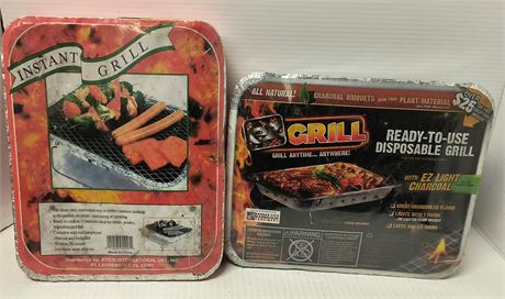Instant Grill & Ready-To-Use Disposable Grill