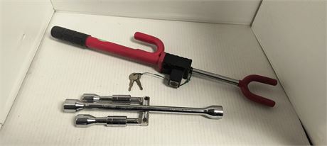 Lug Nut Wrench & Steering Wheel Club