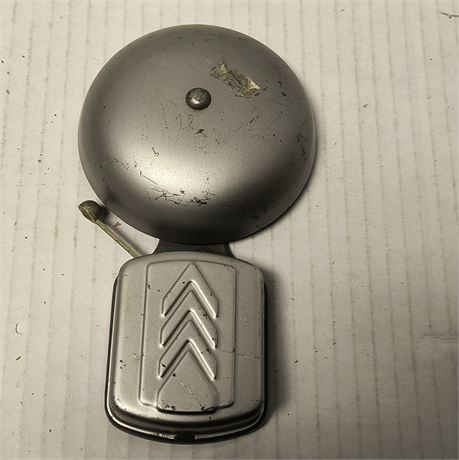 Vintage Fire School Signaling Wall Mount Alarm Gong Bell