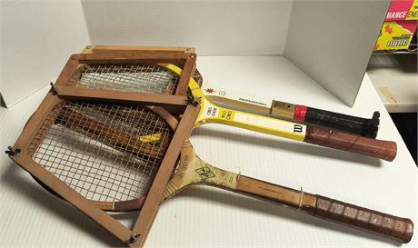 Lot Of 3 Tennis Rackets