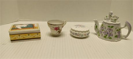 Wedgewood & Ucagco & Four Seasons Glassware