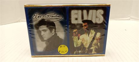 Elvis Presley playing cards
