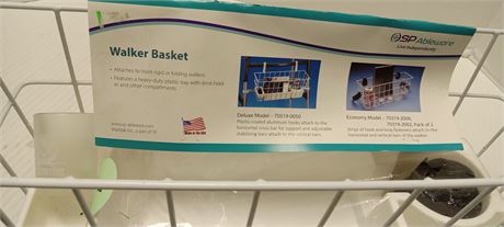 Walker Basket and shot glass