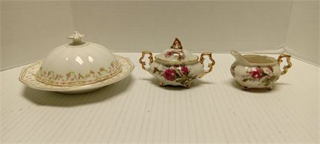 Johnson Bros. Covered Dish & Misc. Glassware