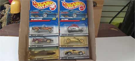 Six vintage collectable Hot Wheels