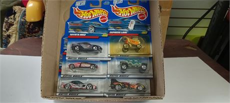 6 Collectible Vintage Hot Wheels