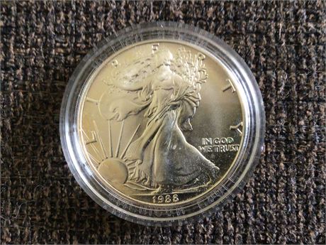 1988 American Silver Eagle Uncirculated