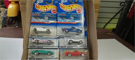 6 Collectible Vintage Hot Wheels