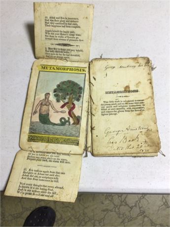 Vintage Book 1836 "Metamorphosis"