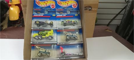 6 Collectible Vintage Hot Wheels