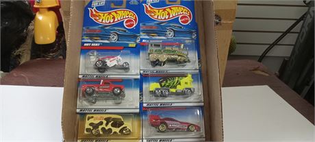 6 Collectible Vintage Hot Wheels