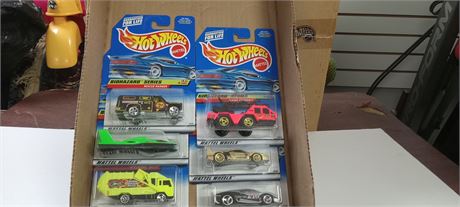6 Collectible Vintage Hot Wheels