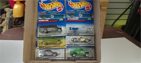 6 Collectible Vintage Hot Wheels