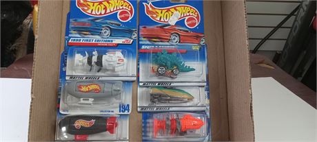 6 Collectible Vintage Hot Wheels