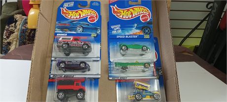 6 Collectible Vintage Hot Wheels