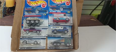 Six vintage collectable Hot Wheels