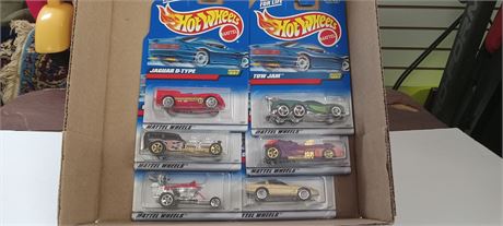 Six vintage collectable Hot Wheels