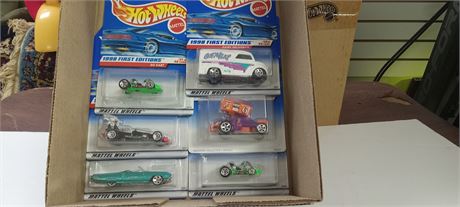 6 Collectible Vintage Hot Wheels