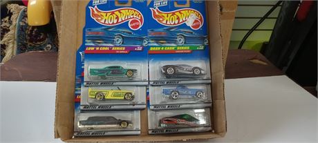 6 Collectible Vintage Hot Wheels
