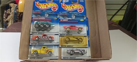 6 Collectible Vintage Hot Wheels