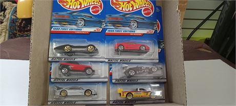 6 Collectible Vintage Hot Wheels