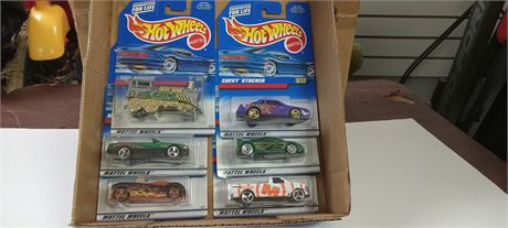 6 Collectible Vintage Hot Wheels