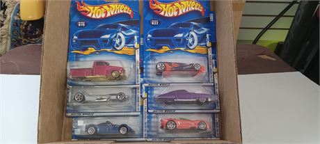 6 Collectible Vintage Hot Wheels