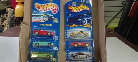 6 Collectible Vintage Hot Wheels