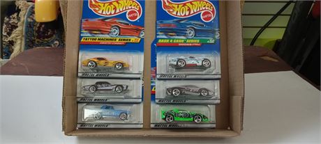 6 Collectible Vintage Hot Wheels