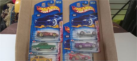 Six vintage collectable Hot Wheels