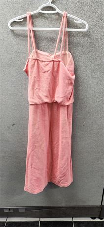 Vintage Another Glance Pink Sun Dress, Size Small