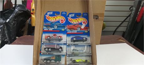 6 Collectible Vintage Hot Wheels