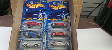 Six vintage collectable Hot Wheels