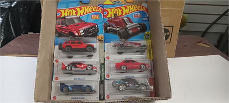6 Vintage Collectable Hot Wheels